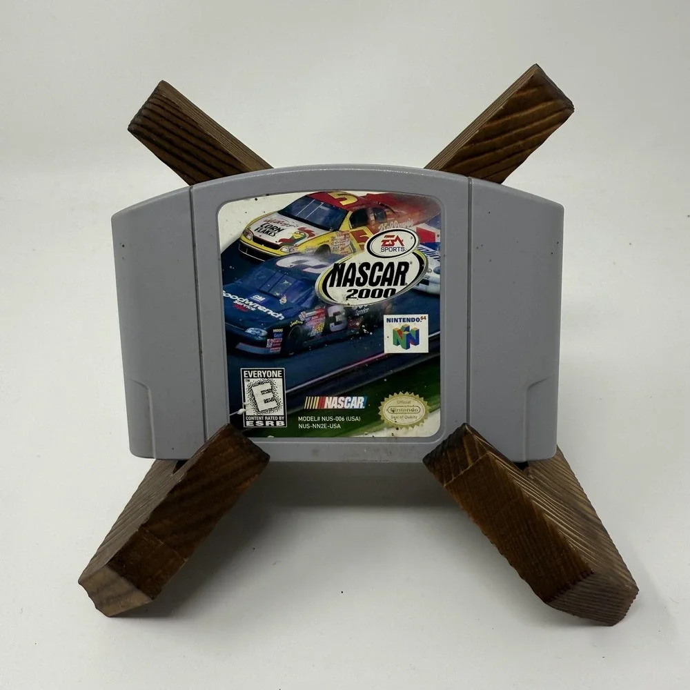 Vintage NASCAR 2000 Nintendo 64 N64 Game Cartridge EA Sports Racing E Rated